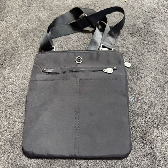 Baggallini Handbags - Baggallini Gray Crossbody Purse Bag Travel Nylon Water Resistant‎
